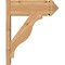 Ekena Millwork Funston Smooth Arts and Crafts Outlooker, Western Red Cedar, 7 1/2"W x 20"D x 24"H OUT08X20X24FST03SWR - alternate 2